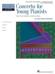 Cover of: Concerto for Young Pianists: Composer Showcase Hal Leonard Student Piano Library Intermediate Level (Hal Leonard Student Piano Library)