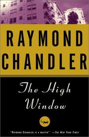 Cover of: The  high window by Raymond Chandler