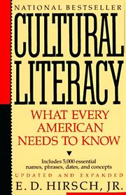 Cultural Literacy by E. D. Hirsch