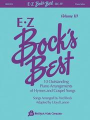 Cover of: EZ BOCK'S BEST VOLUME 3 by Fred Bock