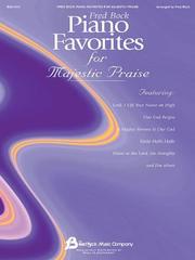 Cover of: Fred Bock Piano Favorites for Majestic Praise: Piano Solo Arrangements