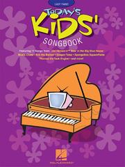 Cover of: Today's Kids' Songbook by Hal Leonard Corp.