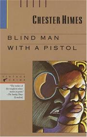 Blind man with a pistol cover