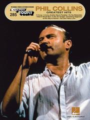 Cover of: 285. Phil Collins Greatest Hits (Ez Play Today, 285)