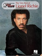 Cover of: The Very Best of Lionel Richie: E-Z Play Today  #256