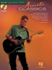 Cover of: Acoustic Classics: Book/CD Pack