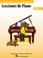 Cover of: Piano Lessons Book 3 - Spanish Edition