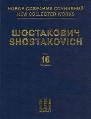 Cover of: Symphony No. 1, Op. 10 by Dmitriĭ Dmitrievich Shostakovich