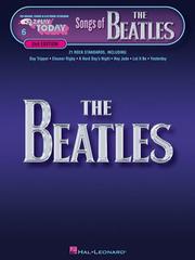 Cover of: Songs of the Beatles: E-Z Play Today #6