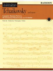Cover of: Tchaikovsky and More: The Orchestra Musician's CD-ROM Library Vol. IV