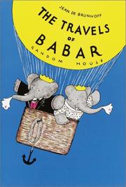 Cover of: The Travels of Babar by Jean de Brunhoff