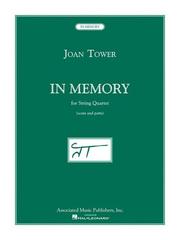 Cover of: In Memory: for String Quartet