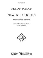 Cover of: New York Lights: Piano Solo