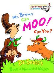 Cover of: Mr Brown can moo! Can you? by Dr. Seuss