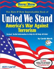 Cover of: United We Stand: America's War Against Terrorism (It's Happening to U.S.)
