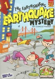 Cover of: The Earthshaking Earthquake Mystery! (Masters of Disasters)