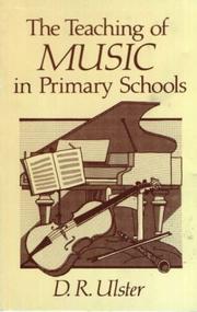 Cover of: The Teaching of Music in Primary Schools by Ulster