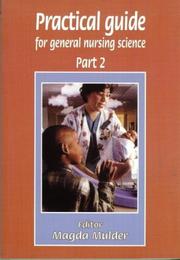 Cover of: Practical Guide for General Nursing Science Pt 2