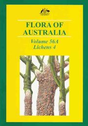 Cover of: Flora of Australia Volume 56A: Lichens 4 (Australian Biological Resources Study)