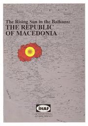 Cover of: The Rising Sun In The Balkans by International Affairs Agency