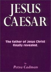 Cover of: Jesus Caesar  by Petra Cadman