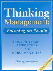 Cover of: Thinking Management