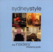 Cover of: Sydneystyle by MustHaveGuides The