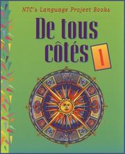 Cover of: De tous cotes 1 Student Edition