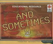 Cover of: And Sometimes Y