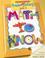 Cover of: Math to Know