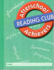 Cover of: Afterschool Achievers Reading Club (Grade Level 5 Student Book)