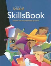 Cover of: Write Source SkillsBook: Editing and Proofreading Practice