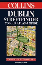 Cover of: Dublin Streetfinder Colour Atlas and Guide (Streetfinders)