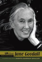 Cover of: Jane Goodall (Up Close)