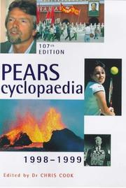 Pears Cyclopaedia by Chris Cook, L. Mary Barker