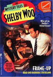 Cover of: FRAME-UP: SHELBY WOO #8 (Mystery Files of Shelby Woo)