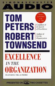 Cover of: Excellence in the Organization