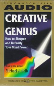 Cover of: CREATIVE GENIUS: HOW TO SHARPEN AND INTENSIFY YOUR MIND POWER CASSETTE: How To Sharpen and Intensify Your Mind Power