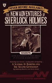Cover of: The New Adventures of Sherlock Holmes - Volume 9