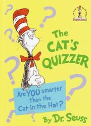 Cover of: The Cat's Quizzer (Beginner Books(R)) by Dr. Seuss