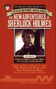 Cover of: The New Adventures Of Sherlock Holmes - Volume 18: The Speckled Band & The Purloined Ruby