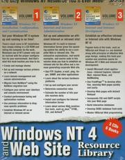 Cover of: Windows Nt 4 and Web Site Resource Library