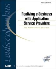 Cover of: Realizing e-Business With Application Service Providers