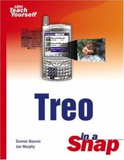 Cover of: Treo in a Snap (Sams Teach Yourself) by Damon Bourne, Jan Murphy