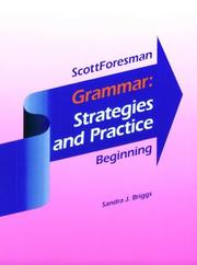 Cover of: Grammar: Strategies and Practice Beginning