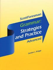 Cover of: Grammar: Strategies and Practice by Sandra J. Briggs