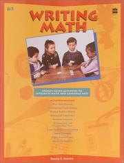 Cover of: Writing Math | Sharon Z. Draznin