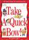 Cover of: Take a Quick Bow