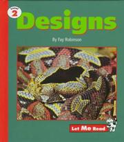 Cover of: Designs: Level 2 (Let Me Read Series)