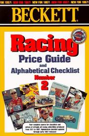 Cover of: Racing Price Guide and Alphabetical Checklist, Number 2: 1997 (Beckett Racing Collectibles Price Guide)